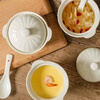 Sawang German quality stew pot water-proof ceramic crock household bird's nest special soup cup for one person steamed egg baby Rhine stew pot 500ml + bowl taker