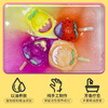 Neibaoli children's fun bath ball can blow bubbles and has many bubble bath salt balls. Fruity bath ball with grape flavor.