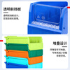 POWERKING parts box accessories storage box compartment plastic box rectangular hardware storage box material box new thickened 500*200*150
