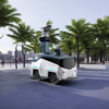 Intelligent inspection patrol unmanned super robot white