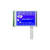 JXD320240A display 5.7-inch LCD screen 320x240 dot matrix LCM liquid crystal module 14-line interface blue screen 3.3V optional black fixed frame