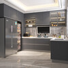 Gold Medal Kitchen Cabinet Kitchen Cabinet Customization Integrated Kitchen Cabinet Decoration Modern Simple Quartz Stone Countertop Cabinet Package 6-meter base cabinet + 6-meter countertop + 6-meter wall cabinet + skirting