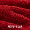 There is a tree in the year of the animal red women's pajamas for female couples in the year of the horse half-edge velvet autumn and winter anti-mite 2025 new home clothes set