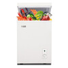 Royalstar small freezer household small frozen fresh-keeping mini refrigerated commercial horizontal freezer single-use breast milk storage cabinet energy saving and electricity saving recommended by thousands of people first-class energy saving single temperature 58L