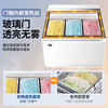 Donper hard ice cream machine commercial Gelato Italian ice cream machine desktop large-capacity ice cream machine stall dessert shop cold drink shop ice cream-shaped ice cream balls hard ice cream machine + sliding door display cabinet set