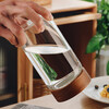 Genasi sealed jar glass bottle coffee jar tea jar honey jar candy snack kitchen dry goods storage jar grain storage storage jar 500ml