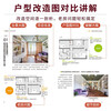 Old house reborn, small home renovation strategy, 45 design examples of old house decoration, second-hand house, old house apartment renovation and storage, small apartment home space design, storage and decoration book