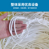 Jiuqiangu nylon rope 8mm*100 meters white packing rope packing tape high strength binding rope core-covered wear-resistant and anti-aging nylon tie braided rope clothesline packaging rope