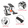Sunny Health & Fitness Full Body 2-in-1 Stepper Adjustable Hydraulic