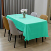 Houdafu disposable tablecloth rectangular waterproof solid color plastic tablecloth thickened tablecloth for birthday party annual meeting black 137*274cm