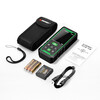 SNDWAY Bluetooth laser distance meter, room measuring instrument, CAD drawing to know the house type APP, high-precision infrared electronic ruler charging, green light 50 meters, indoor and outdoor general use, CAD drawing