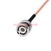 Dongfang Xupu RG316 silver-plated RF connection cable BNC/SMC-JK BNC male to SMC female connector RG316-BNC/SMC-JK 0.1m