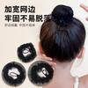Hair net for female dancers, special net pocket, invisible hair flower, professional flight attendant hair bun, children's ball head bun, 3 pack