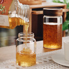 Genasi sealed jar glass bottle coffee jar tea jar honey jar candy snack kitchen dry goods storage jar grain storage storage jar 500ml