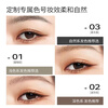 Sanzido Two-pronged Eyebrow Pencil Elbow Honey Brown Waterproof, Sweat-proof and Non-Fading Wild Eyebrow Beginner Easy to Use Light Hair Color