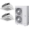 Gree air conditioning ceiling unit large 10 HP one-to-two central air conditioner variable frequency cooling and heating embedded large 5 HP duct type multi-split large 3 HP patio machine 10 HP three-level energy efficiency variable frequency cooling and heating one to two (5 HP + 5 HP) with installation