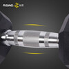 RISING Commercial Hexagonal Dumbbell Hexagonal Dumbbell Men's Household Fixed Dumbbell Rubber Set 17.5kg Single