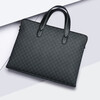 Goldlion Handbag Horizontal Large Capacity Computer Bag PVC Men's Bag Business Briefcase New Year's Gift