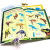 10 Minutes Focus Dinosaur Kingdom Sticker Book Fighting Dinosaurs