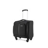 Diplomat diplomat DEF-1551G suitcase business universal wheel business aviation boarding suitcase black 16 inches