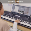 Yamaha (YAMAHA) electronic keyboard PSR E383 beginners home children entry practice professional 61-key adult teaching e373 upgrade PSR-E383 official standard + nationwide warranty