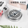 Thickened and durable stainless steel mosquito-repellent incense box, mosquito-repellent incense tray, ash tray with cover, fireproof outdoor artifact, Magic Dragon, about the nest, thickened mosquito-repellent incense box, 4 pieces