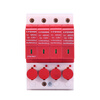 Level 1 T1 surge lightning protector fuse type/20T/65T/80T/R100T CPM-R40T 4P red