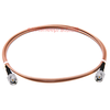 Oriental Xupu SMA male to SMA male RF radio frequency connection cable RG316 coaxial feeder antenna extension cable RG316-SMA-JJ stainless steel 9m