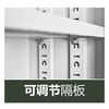 Huihuang Yongwei steel workbench gray white 4 buckets 2 doors 1.8 meters wide clinic hospital disposal table medicine dispensing table