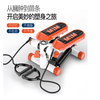 Jianyan household stepper, female silent weight loss artifact, in-situ mountaineering stepper, sports fitness equipment, small stepper, upgraded hydraulic load-bearing classic black and white