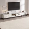 Quanyou Home Simple Nordic small apartment living room home furniture retractable slate TV cabinet storage storage cabinet