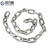 GUWANJI 304 stainless steel multifunctional chain long and short ring chain lifting clothes drying pet dog swing guardrail anti-theft chain 4mmx1 meter (1 piece) separate chain
