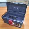 RING STAR high-strength plastic tool box imported from Japan SR-400 art box fishing gear box pressure-resistant hardware tool box SR-400 tool box (excluding plastic small box)
