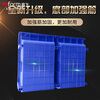 Yinfei assembly vertical parts box A4 (380*245*150mm) with label blue storage storage screw tool box