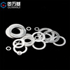 GUWANJI GUWANJI 304 stainless steel ultra-thin washer metal gasket shaft gap flat washer adjustment washer national standard 304 ultra-thin flat washer M3*5*0.1 100 pieces