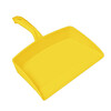 Food safety warehouse large dustpan and broom, clean and durable, high temperature resistant material, five colors available, yellow
