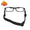 DRATRA myopia glasses football basketball sports goggles optical frame anti-fog and explosion-proof lenses anti-slip elastic band adjustable