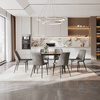 CHEERS no warehousing|slate dining table and chairs complete set of home light luxury and high-end sense PT080 Kunlun 1.6 single table