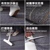 Cuttlefish office floor-to-ceiling non-flammable absorbent carpet square floor mat carpet indoor full coverage safety Aisin dark gray