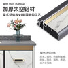 Xijianting door-to-door installation bathroom cabinet bathroom washbasin combination ceramic wash basin washbasin 80CM double-door ceramic basin cabinet + induction mirror cabinet self-installation