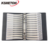Capacitor Book SMD Capacitor Pack 0201 0402 0603 0805 1206 Capacitor Component Capacitor Component Sample Book 0603 Resistor Book (50 each of 170 types) 1% accuracy