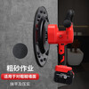 Lucius lithium-ion wall plastering machine, rechargeable electric wall rubbing machine, cement polishing machine, electric trowel, concrete polishing machine, two batteries and one charger, 15 large batteries + 1 hard drive