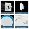 Submarine F200 check valve kitchen range hood bathroom anti-smoke exhaust pipe thickened flue check valve