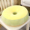 Packers tatami Japanese futon cushion household floor chair cushion lazy bedroom floor round cushion bay window cushion Macaron blue and yellow 40CM