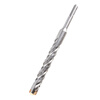 Zhongshou Extended Cross Electric Hammer Drill Bit 500/600 Square Shank Round Shank Impact Drill Through Wall Drill Through Wall Concrete Drill Bit Square Shank Four Pit 25*500mm