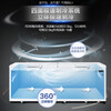 Haier freezer home refrigeration and freezing dual-purpose fresh-keeping cabinet can be converted with one click to commercial double-door ultra-large capacity 300/400/500/600 liters or more cryogenic quick-freezer electronic temperature control丨ultra-large capacity丨 1028L