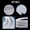PTFE packing oil-free oil-containing PTFE packing wear-resistant acid and alkali resistance high temperature oil-containing white PTFE packing new material PTFE packing 10*10*1 meters (with oil) new material