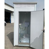 Huili's mobile toilet, bathroom, shower room, integrated household outdoor rural dry toilet park temporary environmentally friendly toilet 1.1*1.1*2.1 four boards and one top