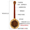 Ouyin's new product, rosewood fingerboard, Qinqin instrument, three-stringed leather garden waist-shaped piano, three-stringed Qin, national plucked instrument, intermediate garden-shaped middle leather
