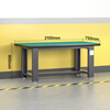 Baigang Heavy Duty Workbench Anti-static Maintenance Table Factory Workshop Fitter Operation Table Assembly Line Packing Table Single Table 2100*750*800mm